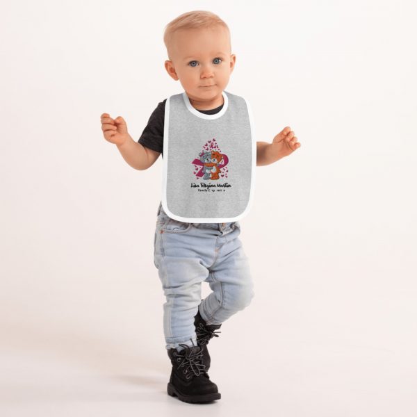 Embroidered Baby Bib - Image 2