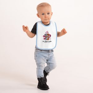 Embroidered Baby Bib