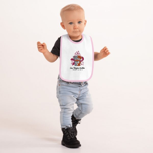 Embroidered Baby Bib - Image 3